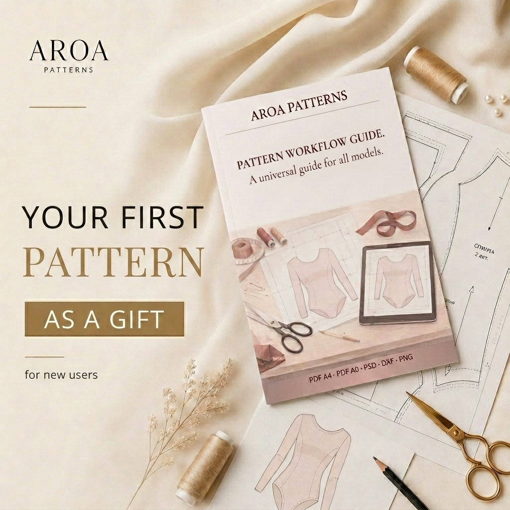 Your first leotard pattern — free