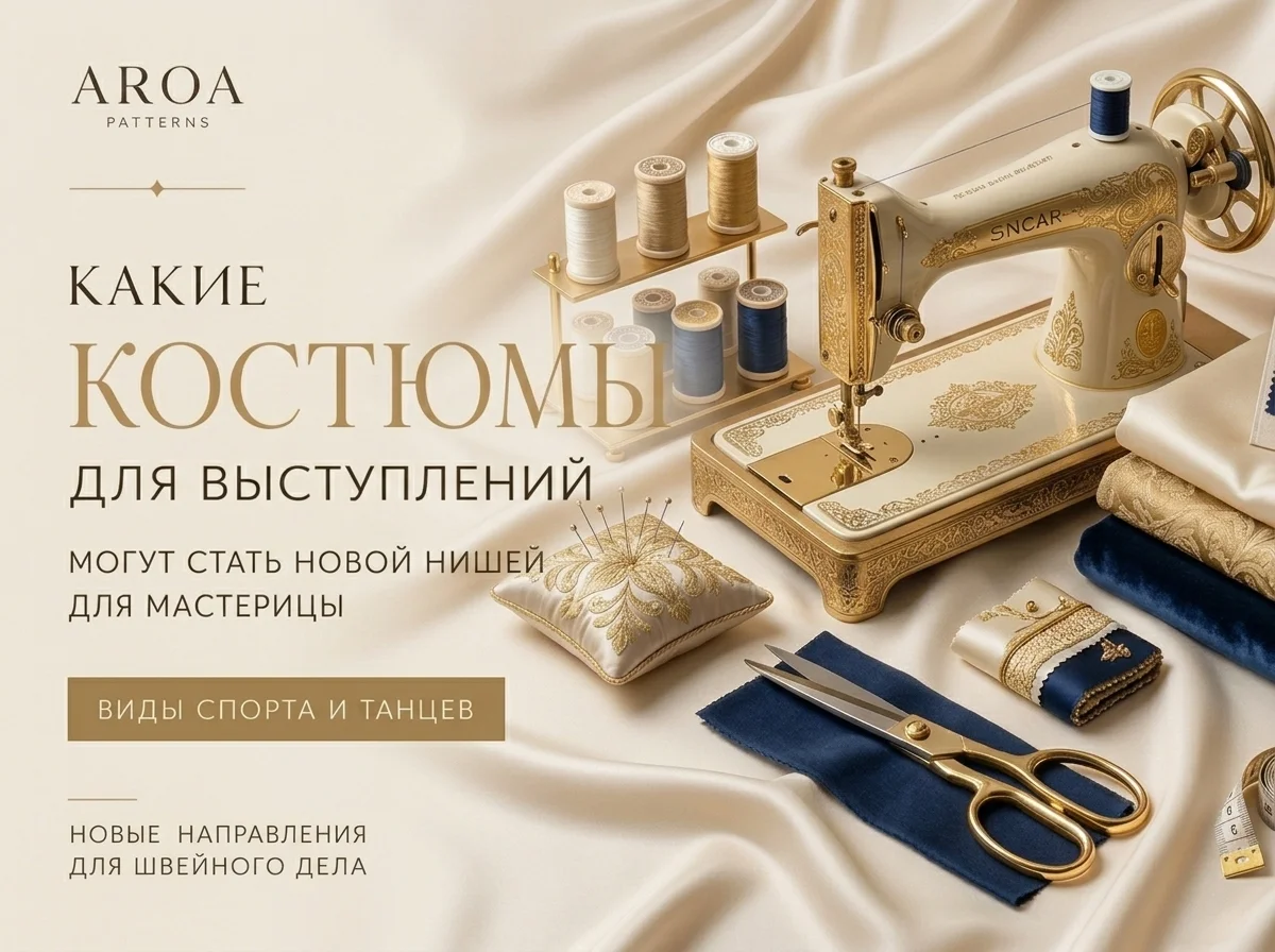 Костюмы для выступлений: какие виды спорта и танцев могут стать новой нишей для мастерицы