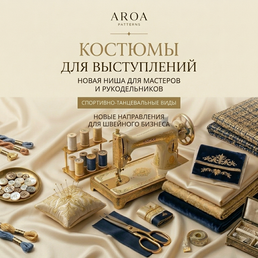 Костюмы для выступлений: виды спорта и ниши для мастерицы